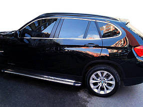 Повна окантовка вікон (нерж.) 12 шт. для бмв X1 E-84 2009-2015рр