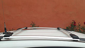 Перемички на рейлінги під ключ (Туреччина 2 шт) Сірий для Toyota Rav 4 2013-2018 рр