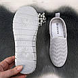 Жіночі текстильні мокасини сірі сітка Gipanis Україна 4396, фото 6