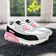 Кросівки жіночі білі з сірим демісезонні FDEK 4372, фото 7