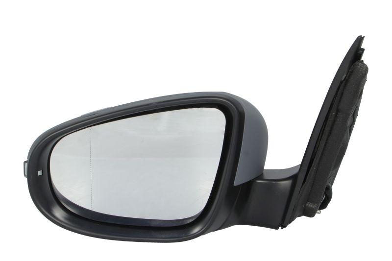 Дзеркало VW Golf VI 09-12 ліве (Китай) електричне, обігрів, повторювач повороту, 6 PIN, фото 1
