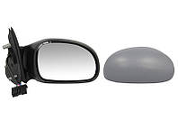 Зеркало правое Peugeot 406 99-03 электрическое с обогревом под покраску выпуклое (VIEW MAX). FP5401M02