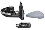 Дзеркало праве VW GOLF VI 09 - електричне з обігрівом складане + Вказівник (FPS). FP7411M08, фото 2