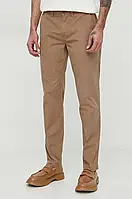 Urbanshop com ua Штани Barbour чоловічі колір бежевий фасон chinos РОЗМІР ЗАПИТУЙТЕ