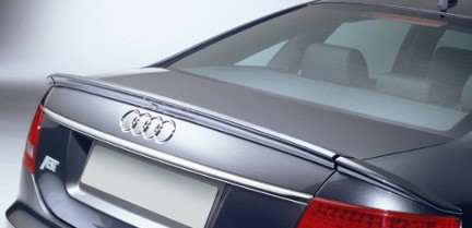 Спойлер (3 частини під фарбування) для Ауди A6 C6 2004-2011 рр