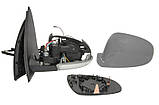 Дзеркало ліве VW GOLF V -09 електричне з обігрівом складне + Вказівник (VIEW MAX). FP7402M03, фото 2