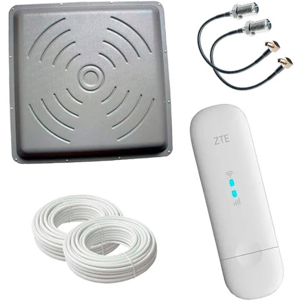 Потужний 4g wifi інтернет комплект 4g wifi модем zte mf79+антена MIMO 24 дБ, фото 1
