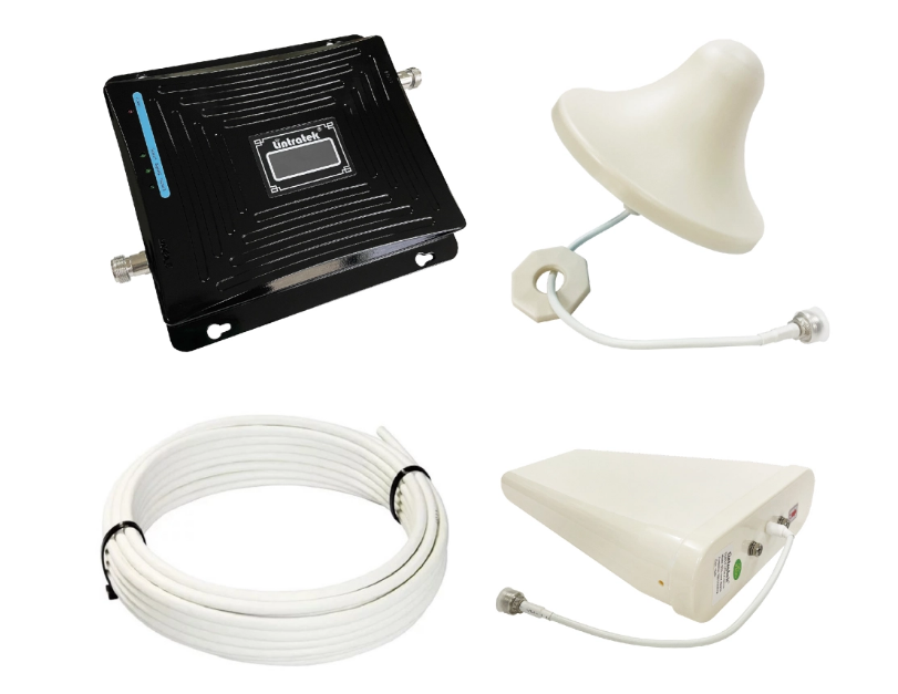 GSM підсилювач Lintratek KW19L-GDW підсилювач мобільного зв'язку та інтернету 900/1800/2100 МГц