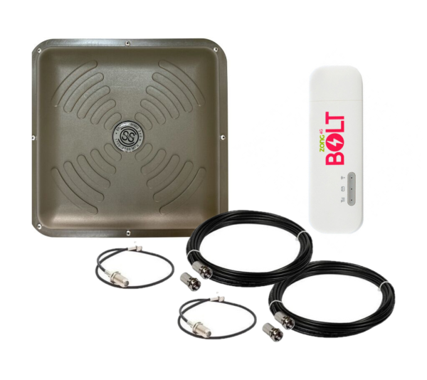 3G/4G інтернет-комплекс WIFI модем bolt hiLink E8372 + всеспрямована антена ENERGY MIMO 2x15 дБ