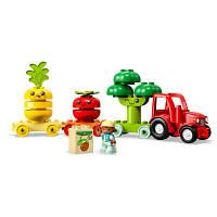 Конструктор LEGO DUPLO My First Трактор для выращивания фруктов и овощей 19 деталей (10982) o