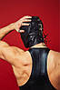 Маска закрита БДСМ на обличчя D&A Deprivation mask Leather, фото 3