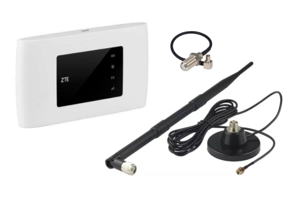 4G автомобільний WiFi комплект ZTE MF920u + автомобільна антена 10 дБ + кабель і перехідник