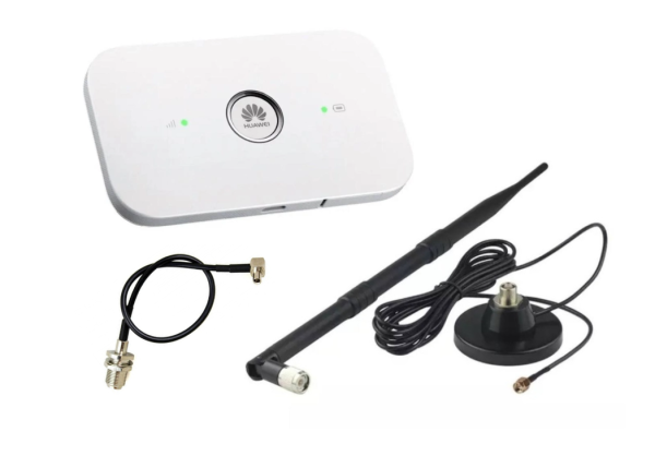 4G інтернет-комплект автомобільний wifi роутер Huawei E5573 + автомобільна антена 10 дБ 800-2700 МГц