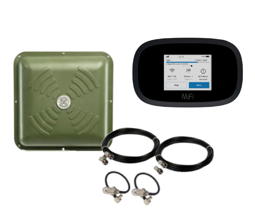 4G антенний комплект Novatel Mifi Iinseego 8000 + 4G антена ENERGY MIMO 2X15 дБ