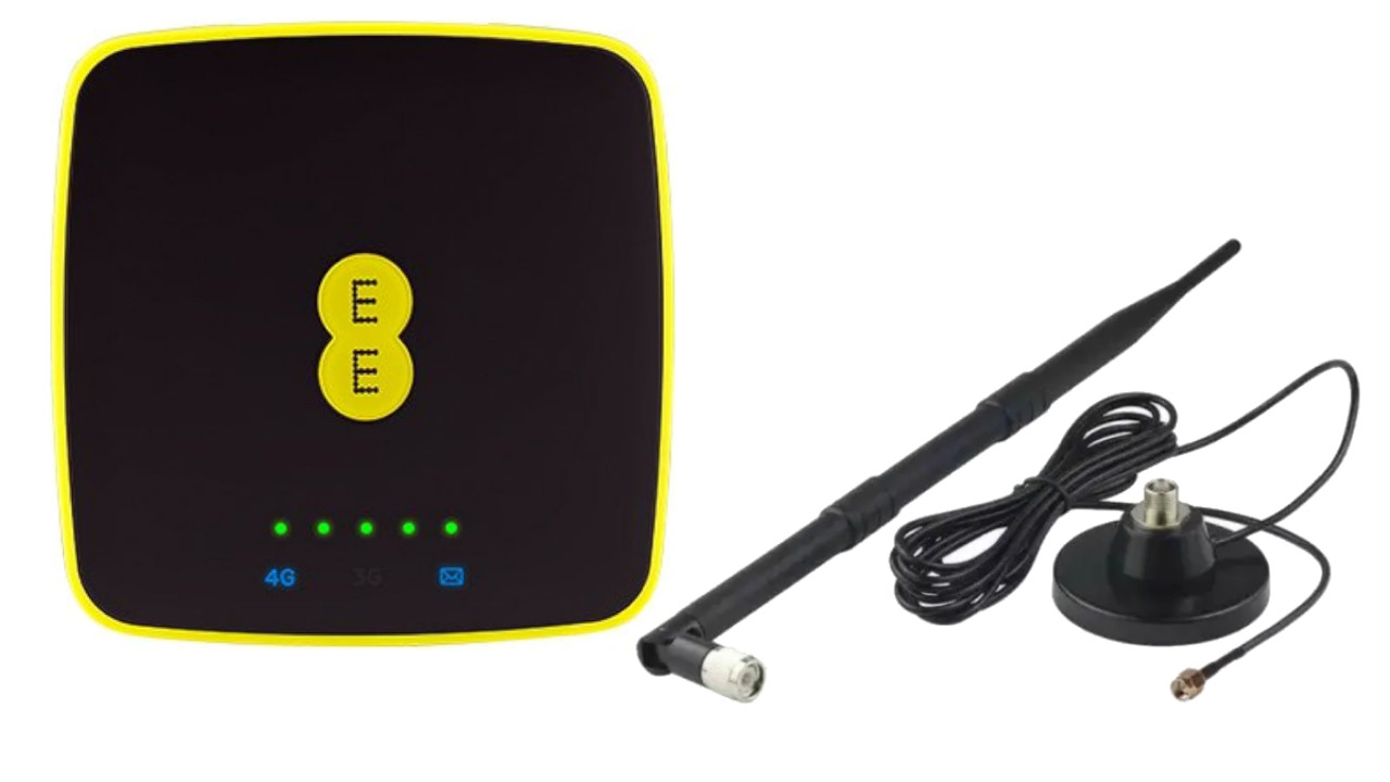 4G Wi-Fi роутер Alcatel EE40 + автомобільна антена 10 дБ