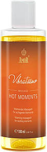 Масажна олія з зігрівальним ефектом — Vibratissimo Hot Moments, 100 мл