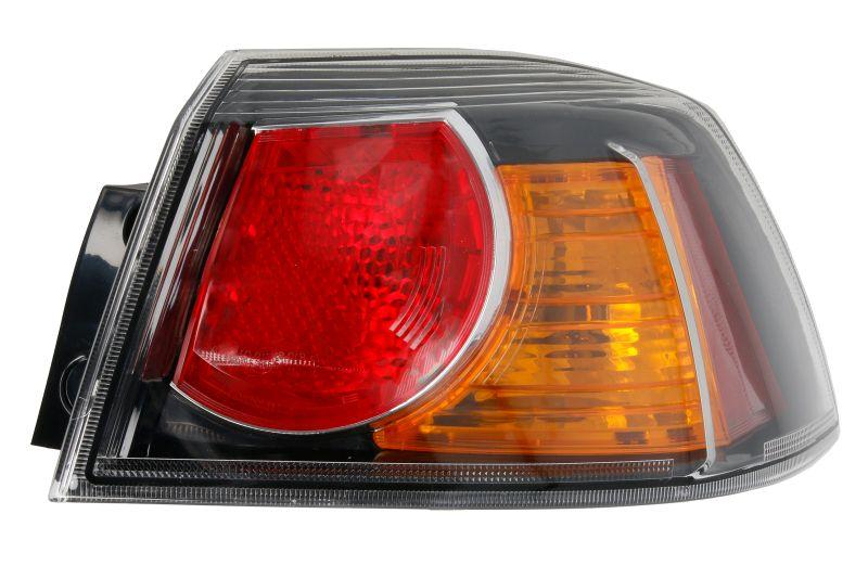 Ліхтар правий Mitsubishi Lancer X -12 червоно-чорний SDN зовнішній (DEPO). 214-19A9R-UE2C