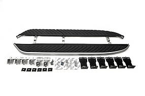 Бокові пороги Libao (2 шт. Алюміній) для Land Rover Freelander II