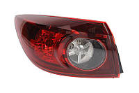 Фонарь левый Mazda 3 BM 13-16 седан (Depo) наружный, без LED B45A51160B