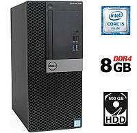 Компьютер Dell OptiPlex 7040 MT/ Core i5-6500/ 8 GB RAM/ 500 GB HDD/ HD 530/ 240W