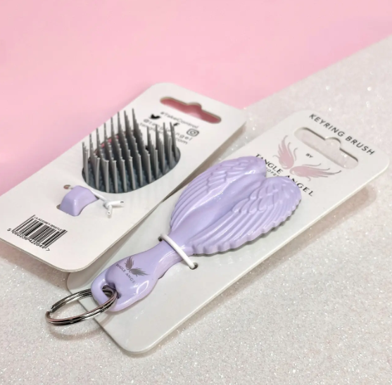 Розчіска Tangle Angel в виде брелка Baby FAB! Lilac, фото 1