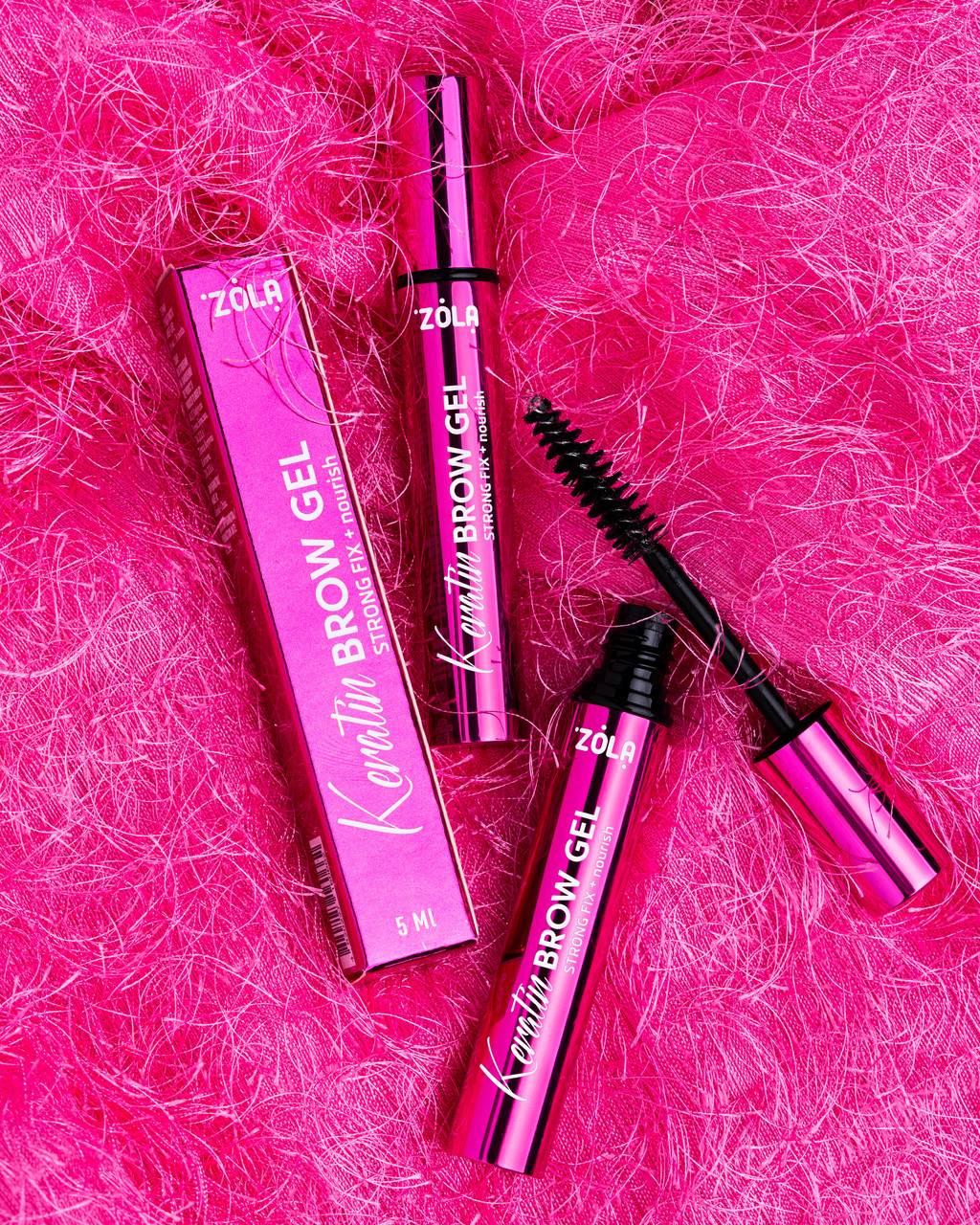 Гель для укладання брів Zola Keratin Brow Gel Strong Fix+Nourish