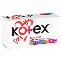 Тампони Kotex Super 24 шт. 5029053534626 smart