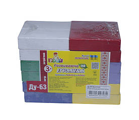 Брусочки різнобарвні 24 деталі Руді (Ду-63)