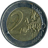 Монета Ірландії 2 євро 2002-14 рр., фото 2