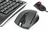 Комплект бездротовий A4Tech V-Track 9300F (GR-152+G9-730FX), клавіатура+миша 2.4GHz, чорний, USB-ресівер, радіус роботи до 15м., фото 2