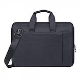 RivaCase 8231 чорна сумка  для ноутбука 15.6 дюймів., фото 2