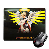 Игровая поверхность Ангел Овервотч Mercy Overwatch 300 х 250 мм (822542)