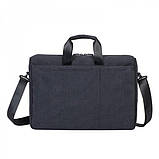RivaCase 8355 чорна сумка  для ноутбука 17.3 дюймів., фото 2