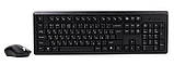 Комплект бездротовий A4 Tech 4200N, V-Track, клавіатура+миша, чорний, фото 2
