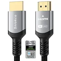 Кабель Sniokco 2м HDMI to HDMI 2.1 8K