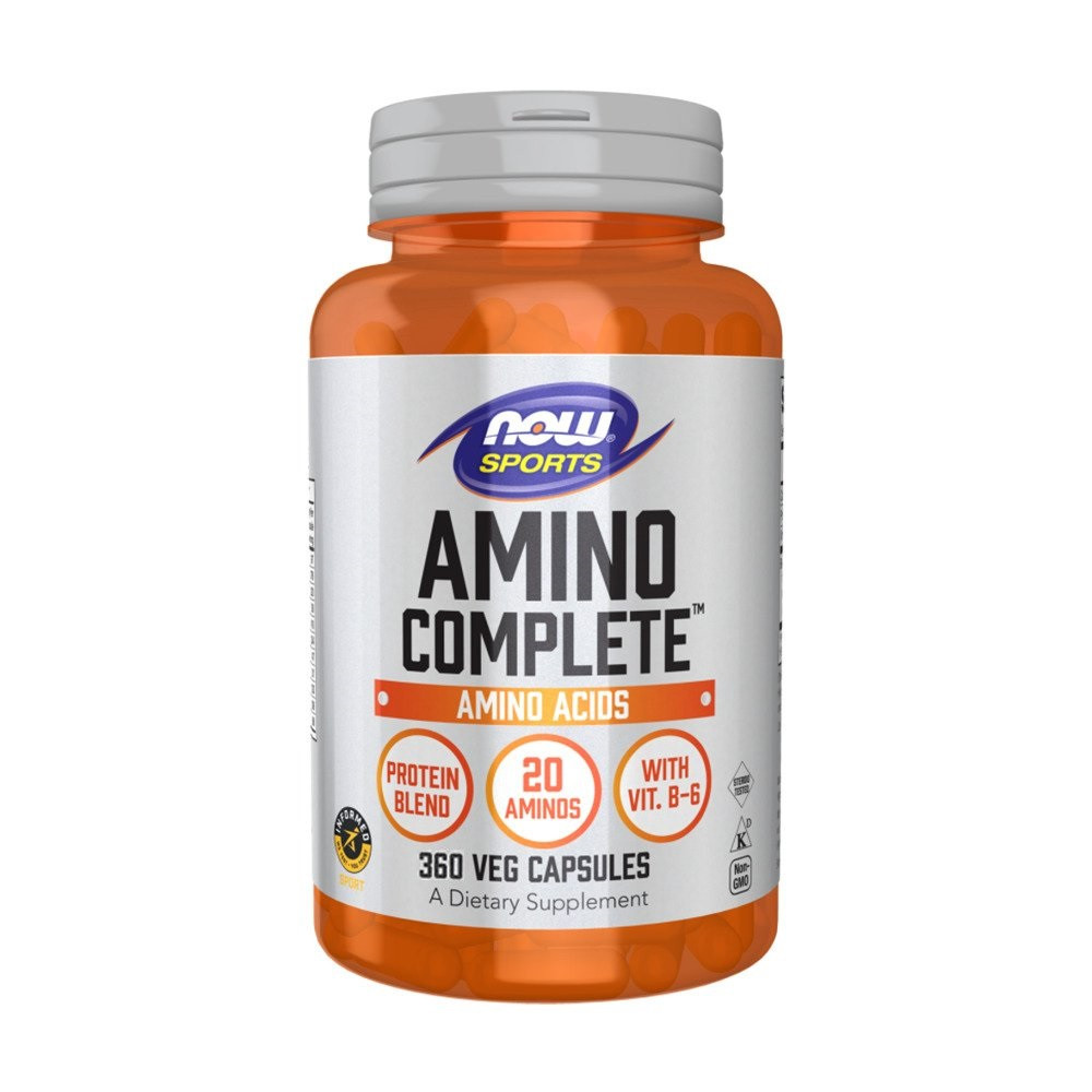 Амінокомплекс, Sports, Amino Complete, Now Foods, 360 капсул