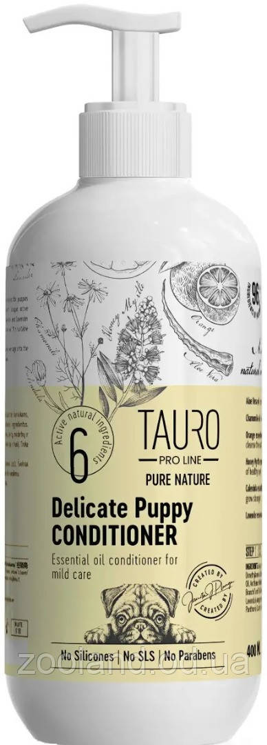 Tauro Pro Line Pure Nature Delicate Puppy Кондиціонер, 400 мл