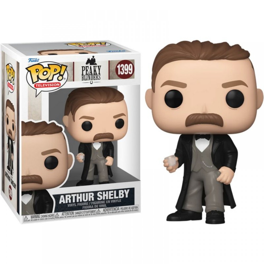 Фігурка Funko Pop Фанко Поп Peaky Blinders Arthur Shelby Гострі Козирки Артур Шелбі 10 см TV PB AS 1399, фото 1