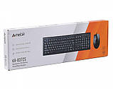 Комплект A4Tech клавіатура+мишка KR-83+OP-720S, USB, Чорна, фото 4