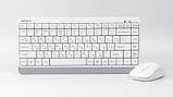 A4Tech Fstyler FG1112, комплект бездротовий клавіатура з мишою, білий колір, фото 3