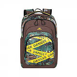 Рюкзак для міста Rivacase 5461 (Blue), серія "Erebus", 30л, тканина, коричневий Jungle, фото 2