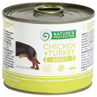 KIK24630 Nature's Protection Adult Dog Chicken & Turkey, 400 гр