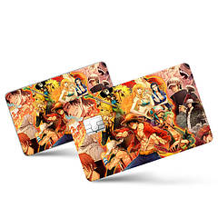 Наклейка на банківську карту Ван Пис One Piece (20862) GameStyle