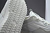 Жіночі модні шкіряні кросівки білі із сірим Best Vak 10256106, фото 4