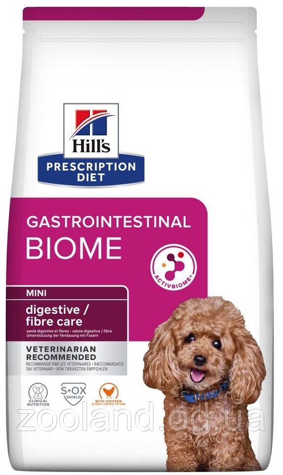 606202 Hill’s PD Canine Gastrointestinal Biome Mini, 3 кг