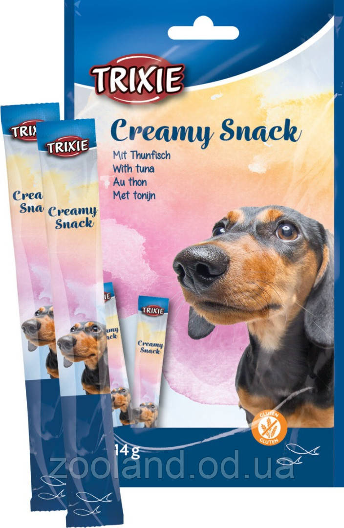 TR31901 Trixie Creamy Snacks with tuna, 5х14 гр