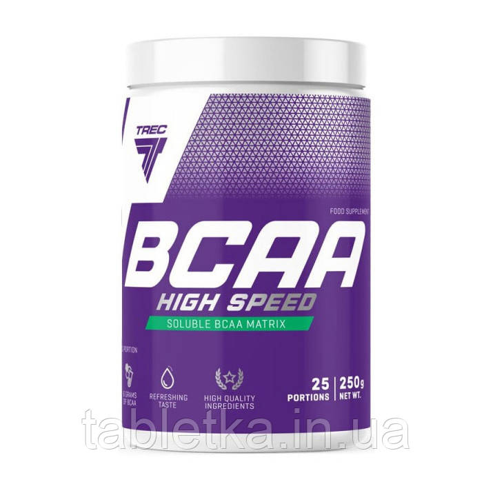 BCAA high speed (250 g, lemon)