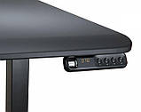 Стіл комп'ютерний Royal 120 Pro, стільниця 120 см, колір чорний, фото 4