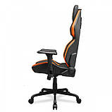Крісло ігрове Hotrod, чорно-помаранчевий, фото 3
