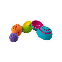 Развивающая игрушка Fat Brain Toys Сортер сенсорный Сферы Омби Oombee Ball (F230ML) p